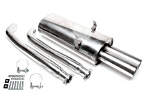 BMW 3er Sedan, 3er Coupe, 3er Cabriolet, 3er Serie Sedan, Typ E36, / 3er Serie Coupe, Typ E36, / 3er Serie Cabriolet, Typ E36, 1990-1999 Rostfritt Sportavgassystem Catback TA Technix